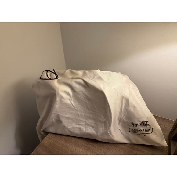 Coach Signature Drawstring Carryall - Picture 4 of 5